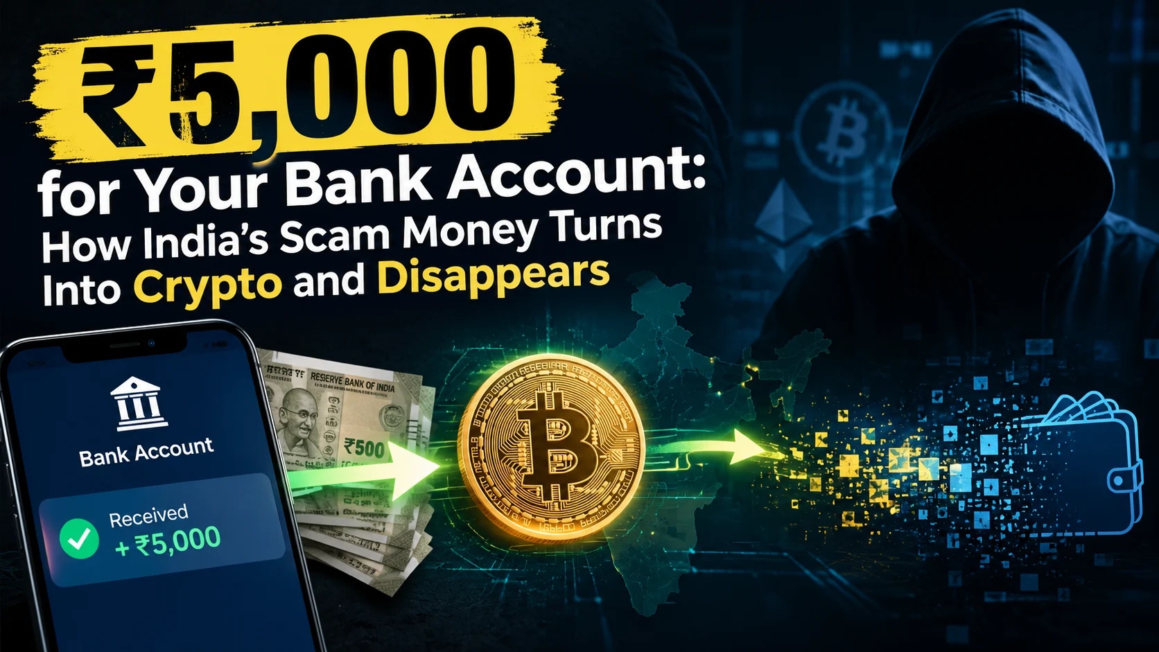 Money Mules to USDT: How India’s Scam Money Vanishes