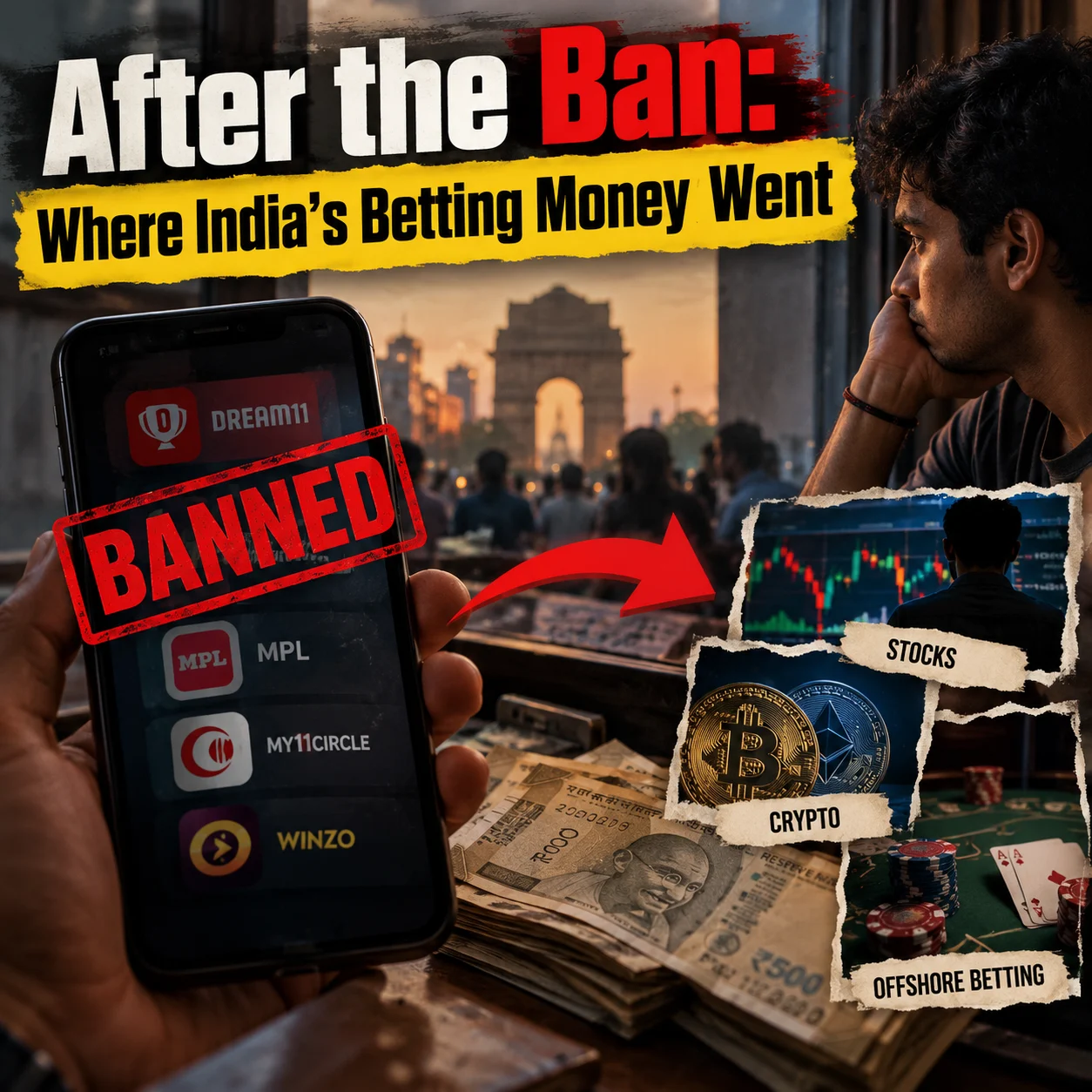 After the Ban: Where India’s Betting Money Went